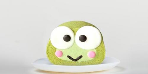 Keroppi Roll Cake